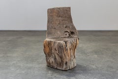 Primitive Stump Chair From Switzerland, Circa 1900