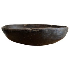 Primitive Styled Ceramic Bowl From The Mixteca Region of Oaxaca, Mexico