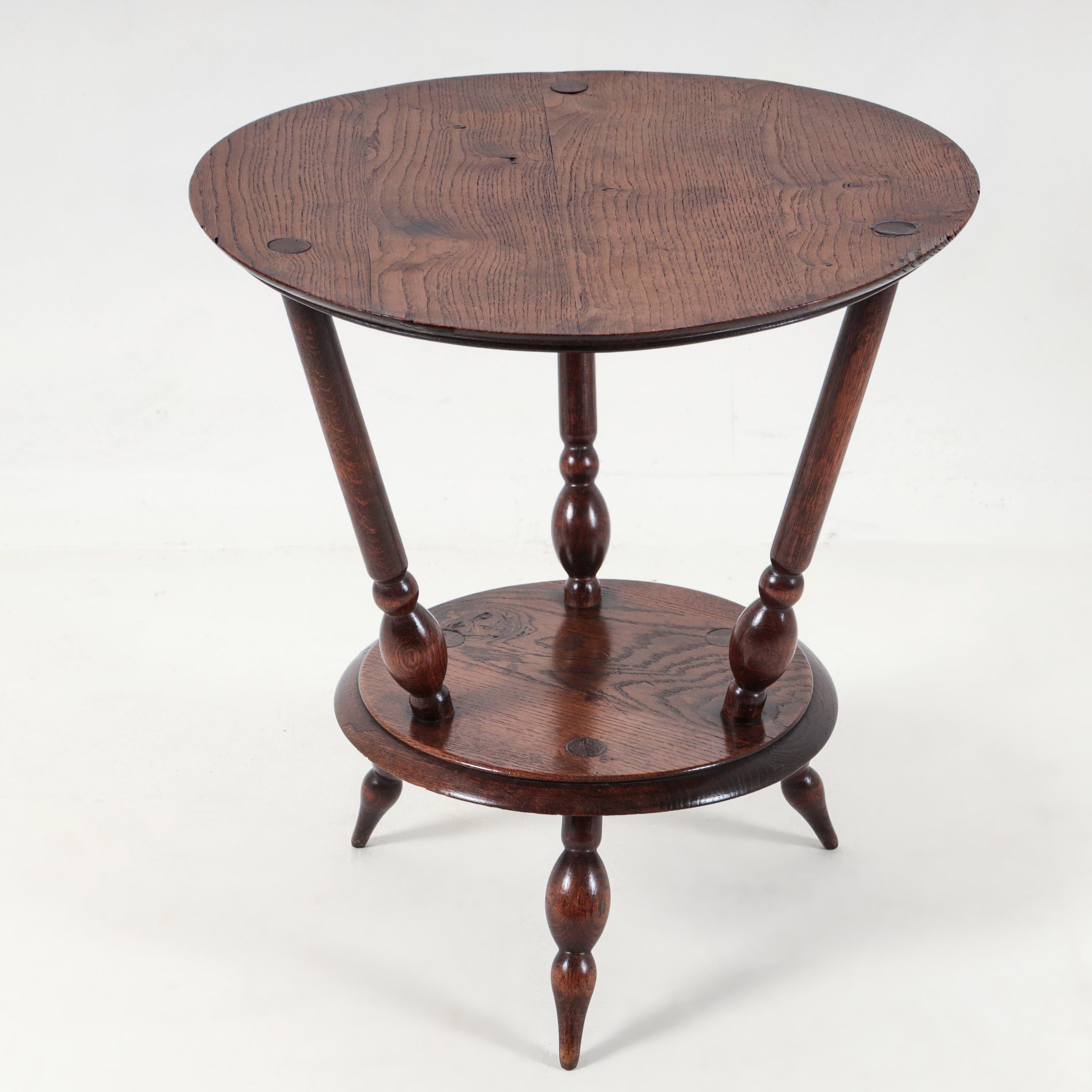 Français Table primitive par Charles Dudouyt pour L'Abeillée C.1922 - 1931 en vente