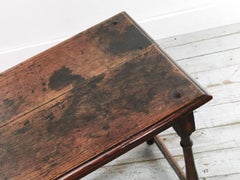 Antique 18th Century Primitive Occasional Table