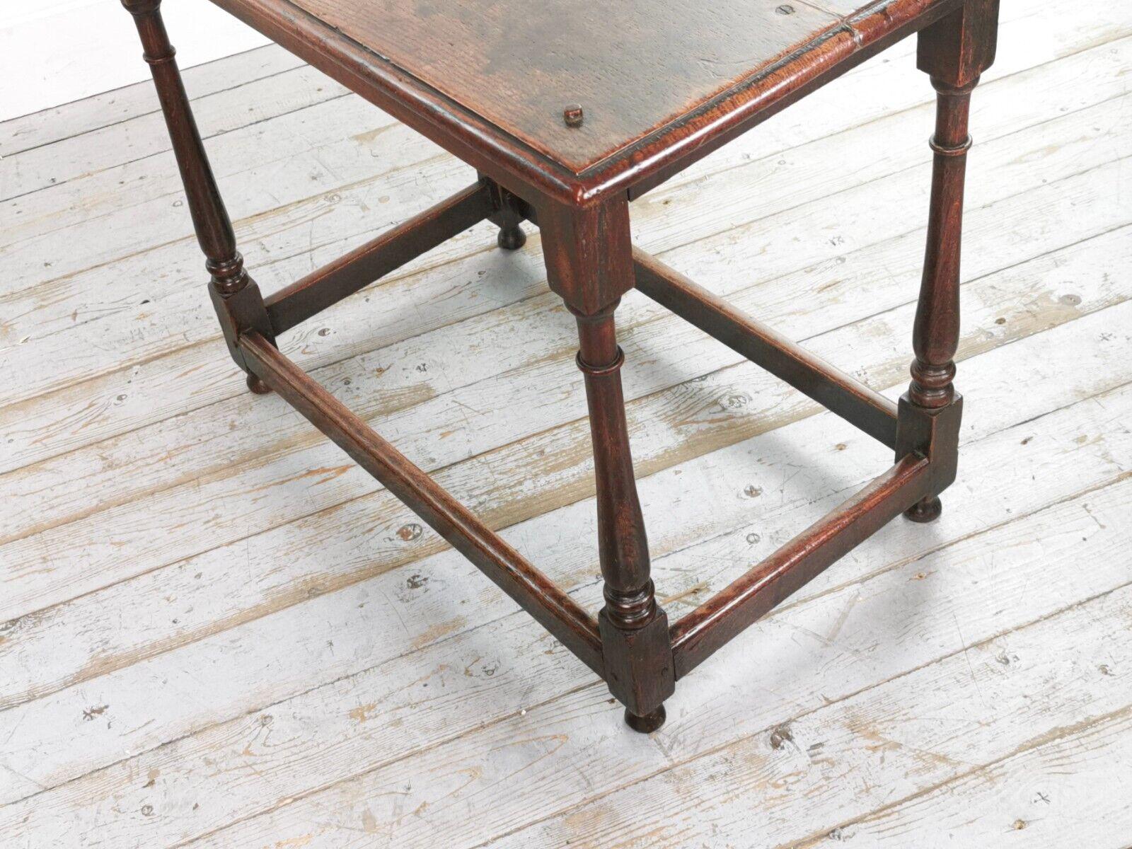 Arts and Crafts Antique 18th Century Primitive Occasional Table For Sale