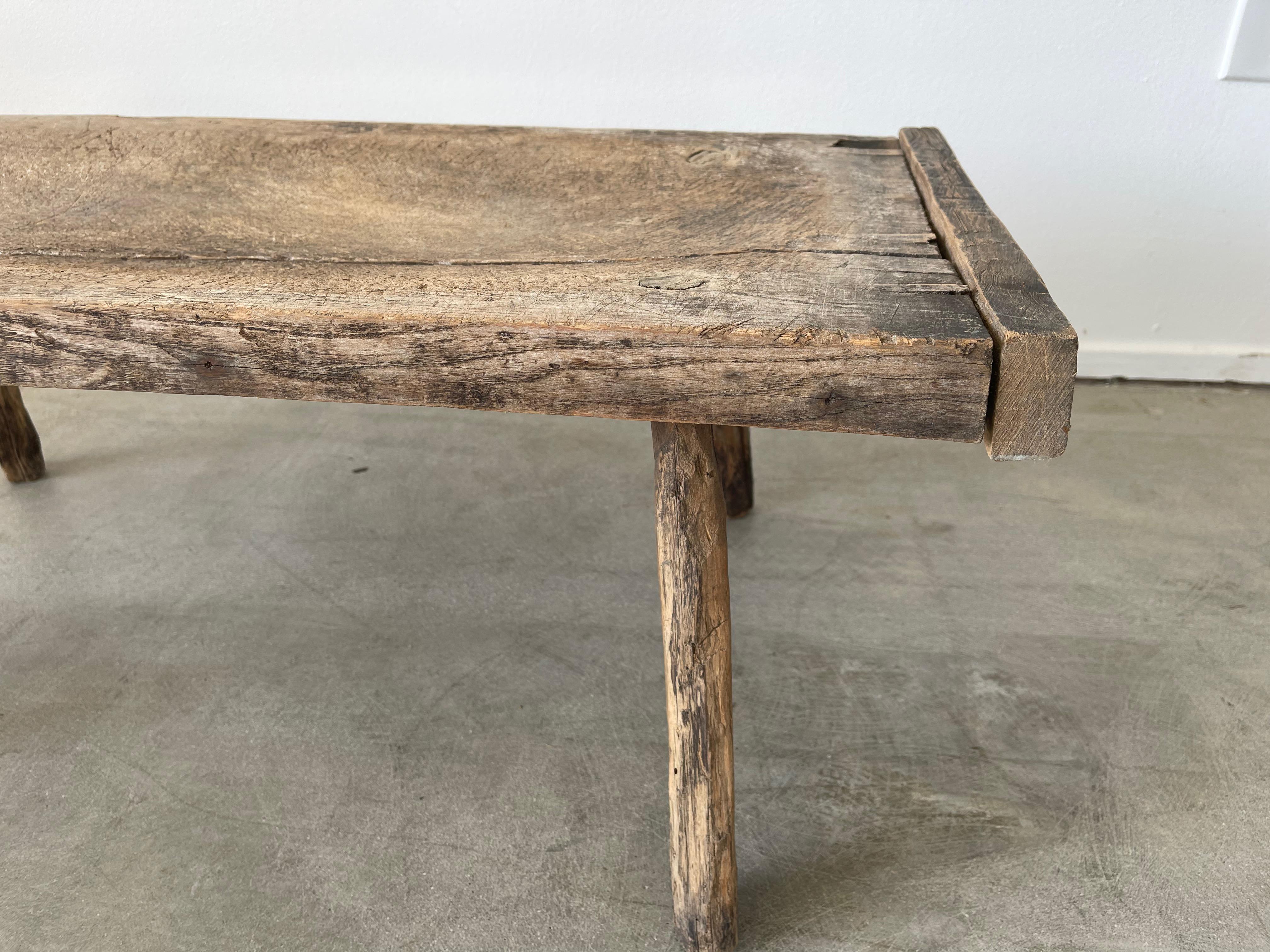 Oak Primitive Table For Sale