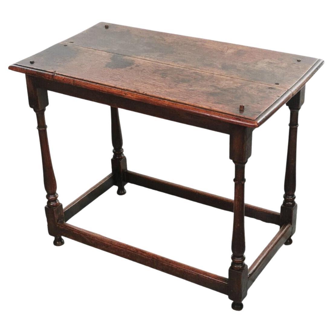 Antique 18th Century Primitive Occasional Table