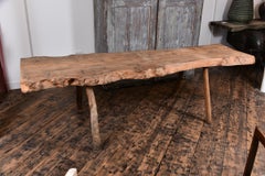 Primitive Table with Live Edge