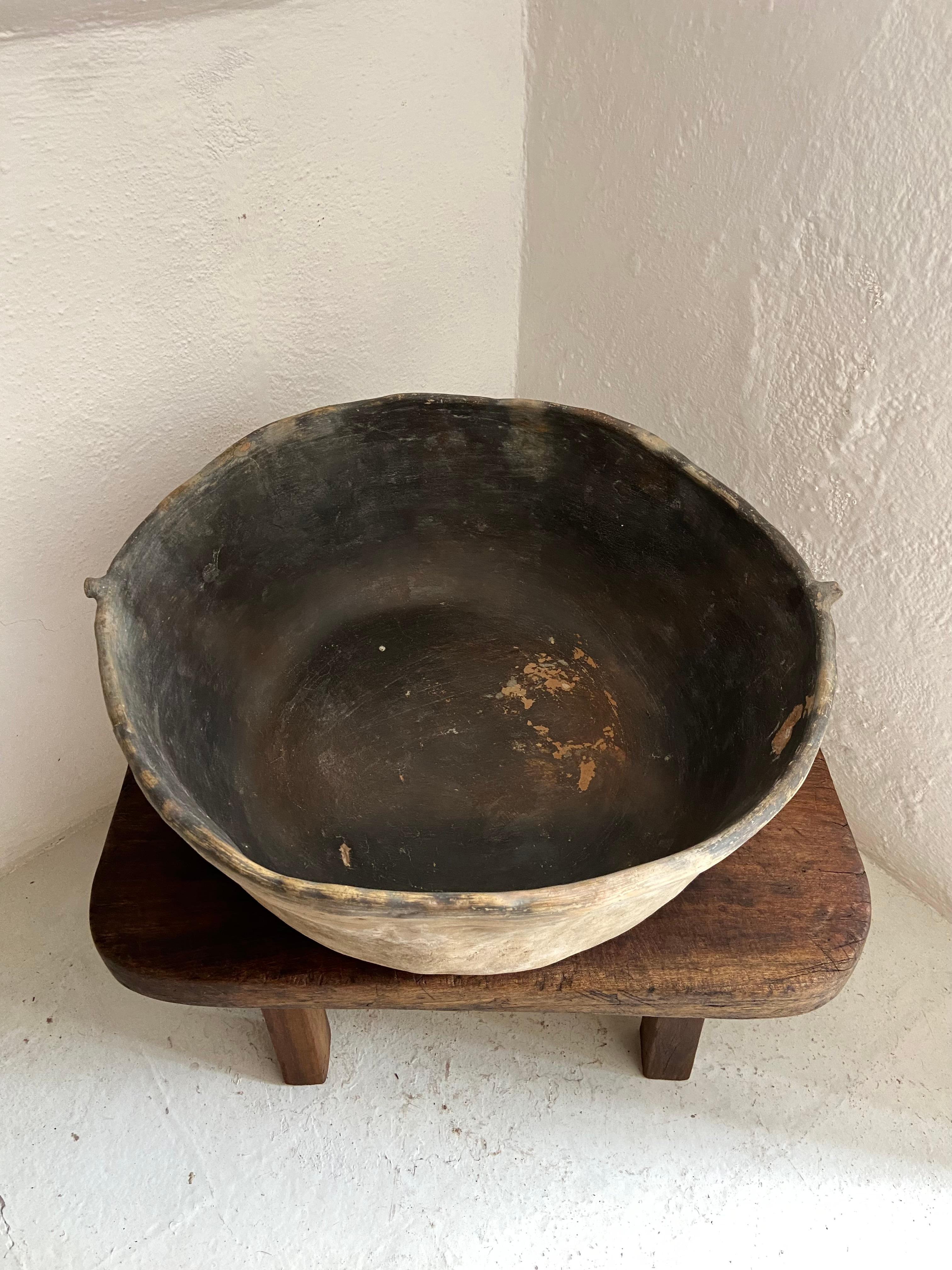 Other Primitive Terracotta Bowl by Artefakto For Sale