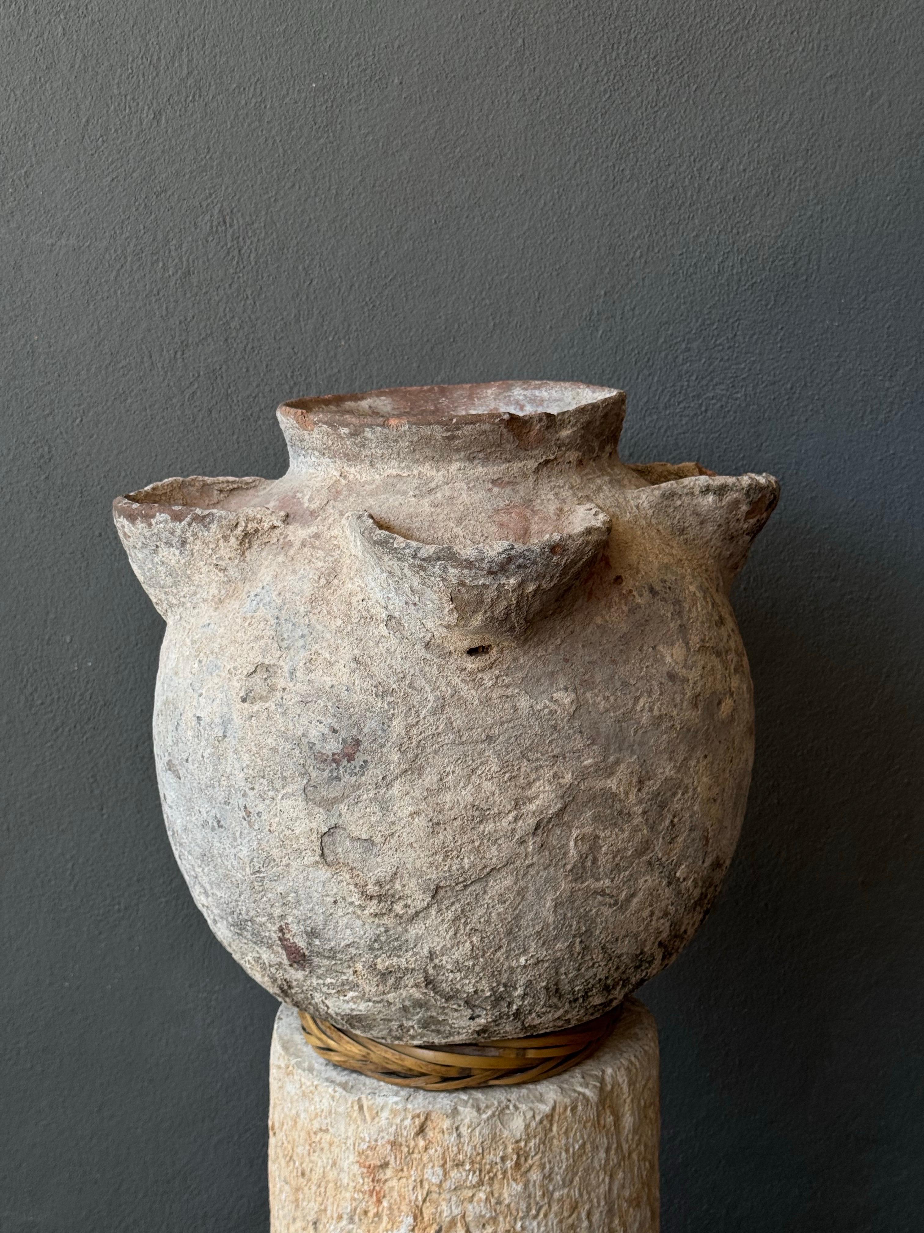 20ième siècle Pot à eau primitif en terre cuite du centre du Mexique, début du 20e siècle en vente