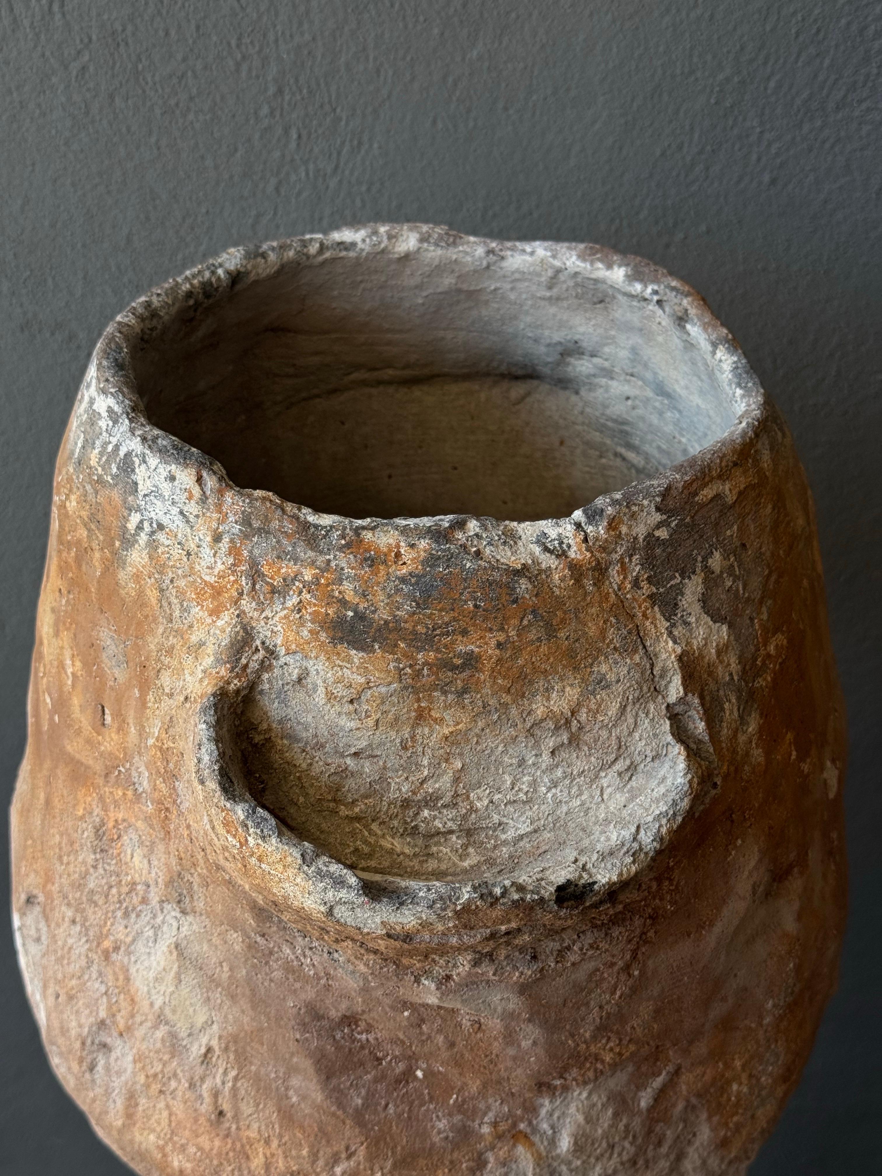 Jarra de agua de terracota primitiva de México en venta 3