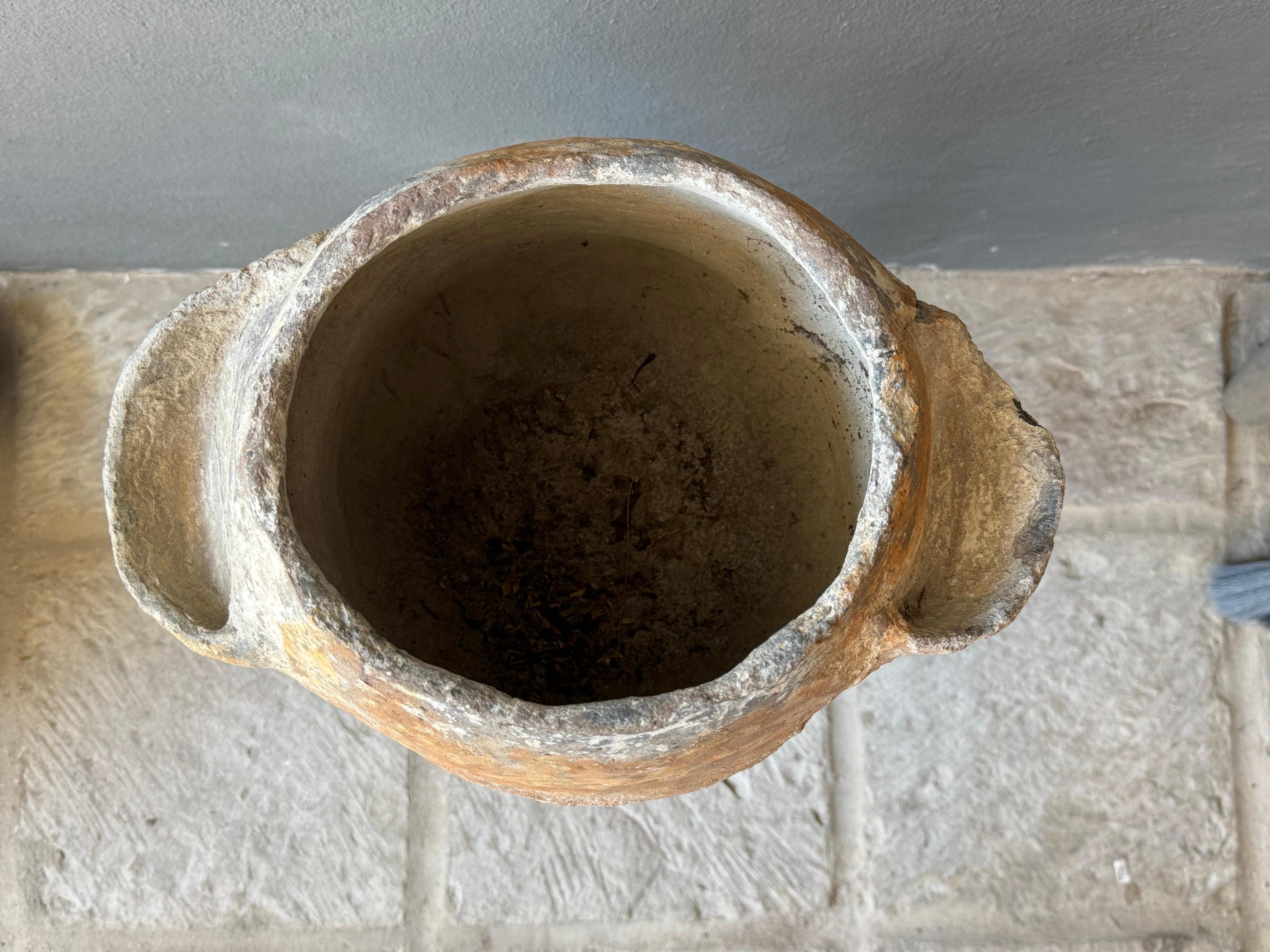 Jarra de agua de terracota primitiva de México en venta 4