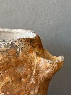 Jarra de agua de terracota primitiva de México