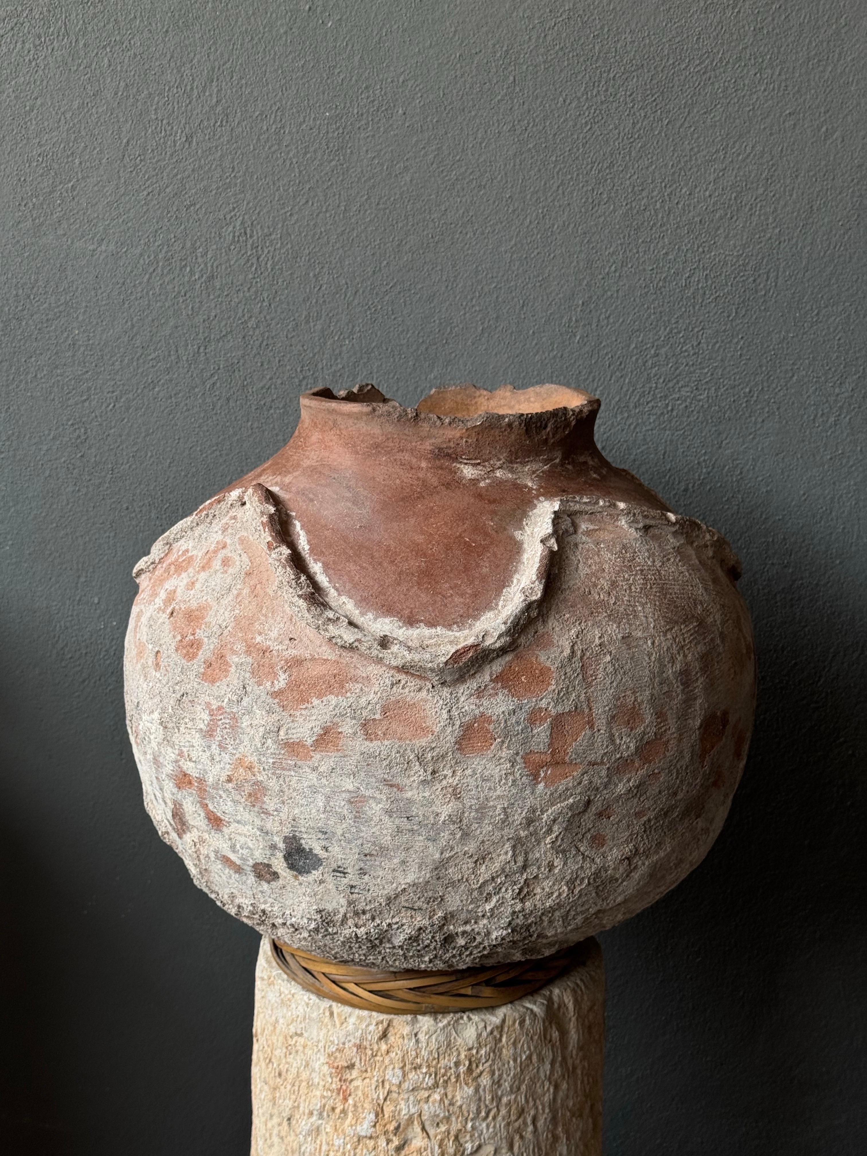 Country Primitive Terracotta Water Pot From Mexico, Circa 1920´s For Sale