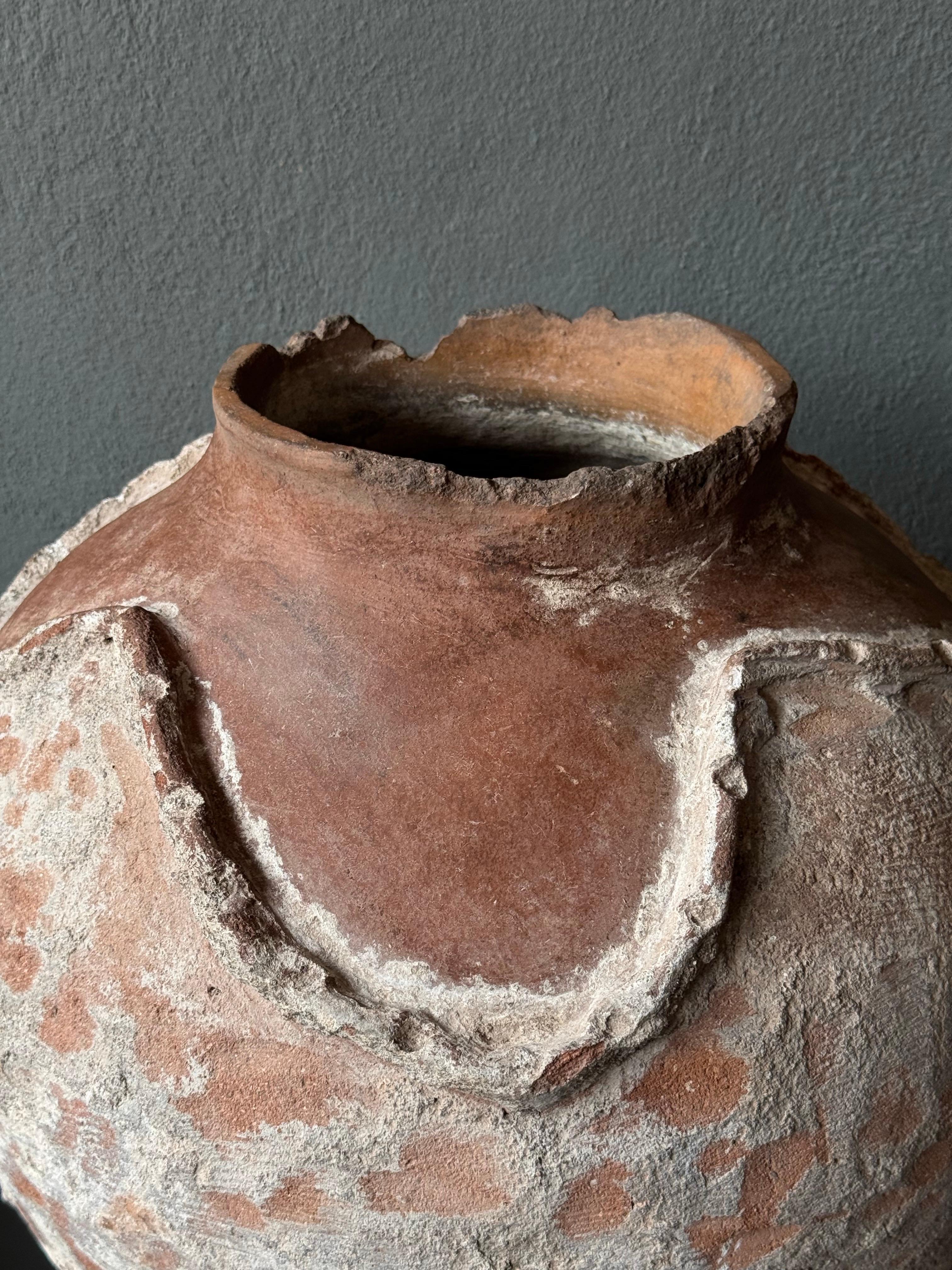 Mexican Primitive Terracotta Water Pot From Mexico, Circa 1920´s For Sale
