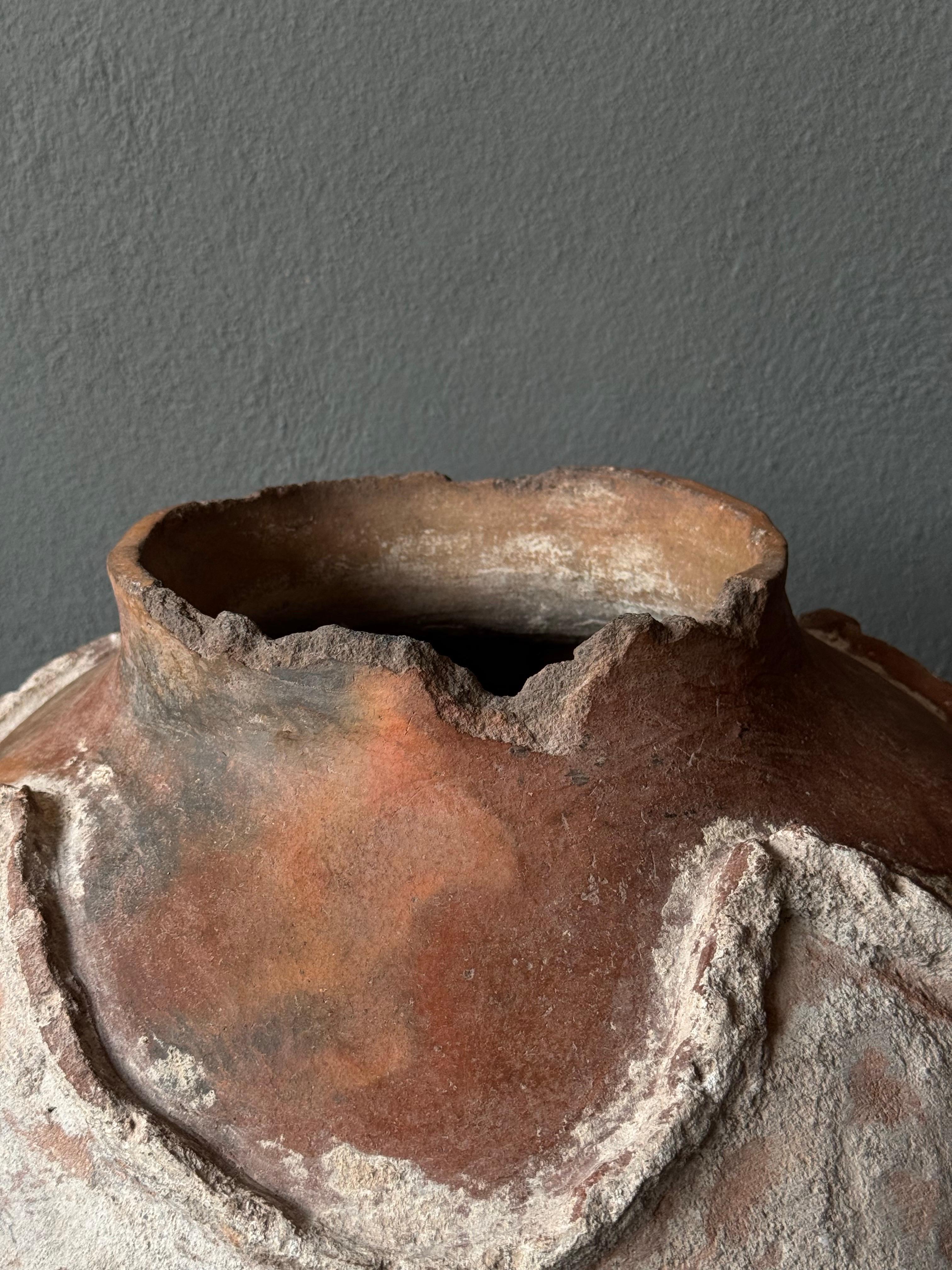 Primitive Terracotta Water Pot From Mexico, Circa 1920´s For Sale 1