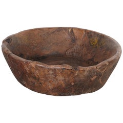 Primitive Thick Walled Bowl with Great Patina