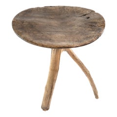Primitive Three Legged Table