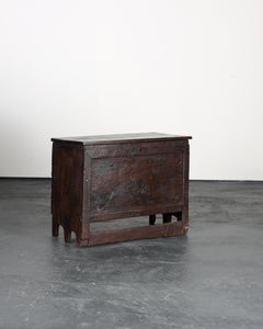 Primitive Transylvanian Mountain Coffer/Side Table Wabi Sabi