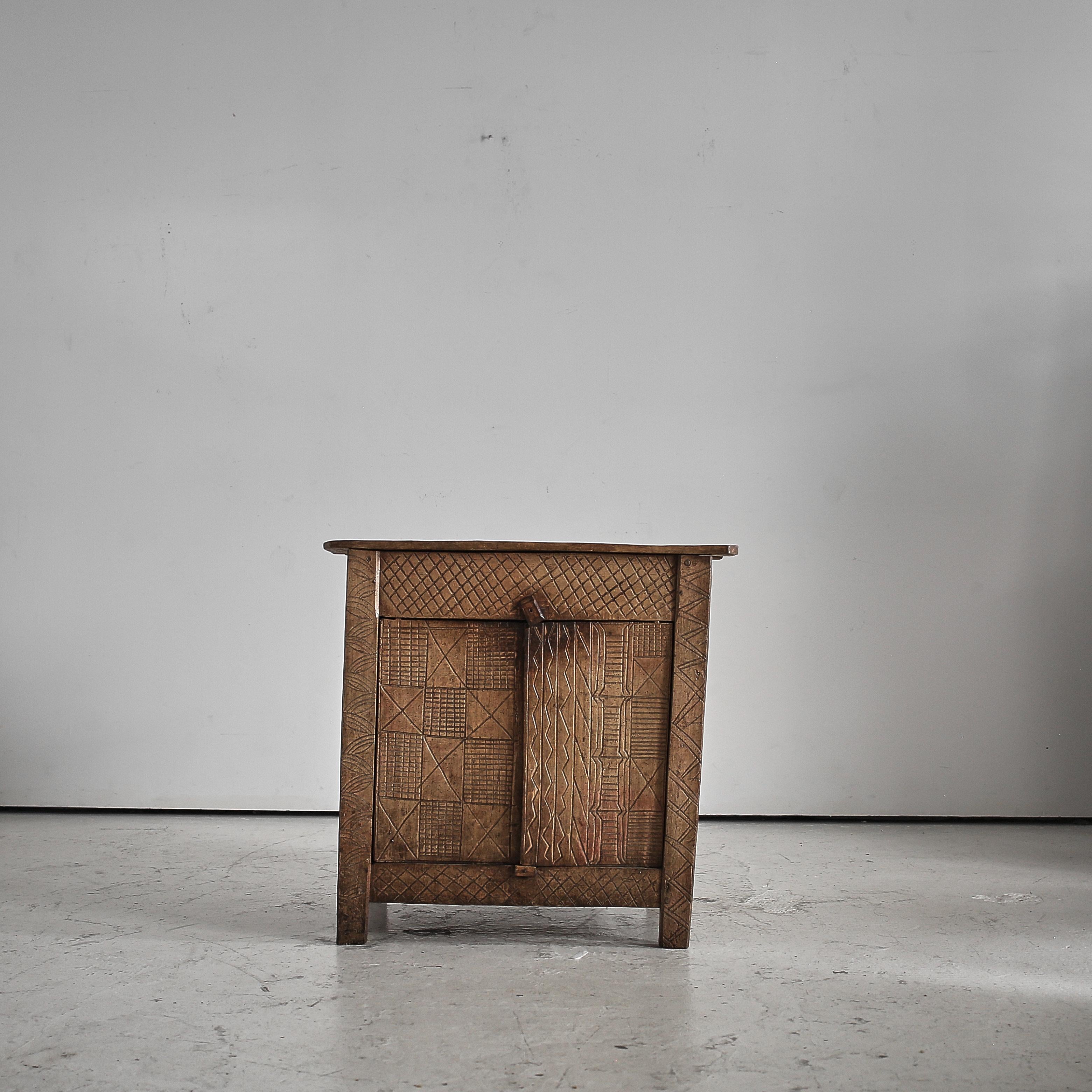 Romanian Primitive Transylvanian Wabi Sabi Mountain Cupboard
