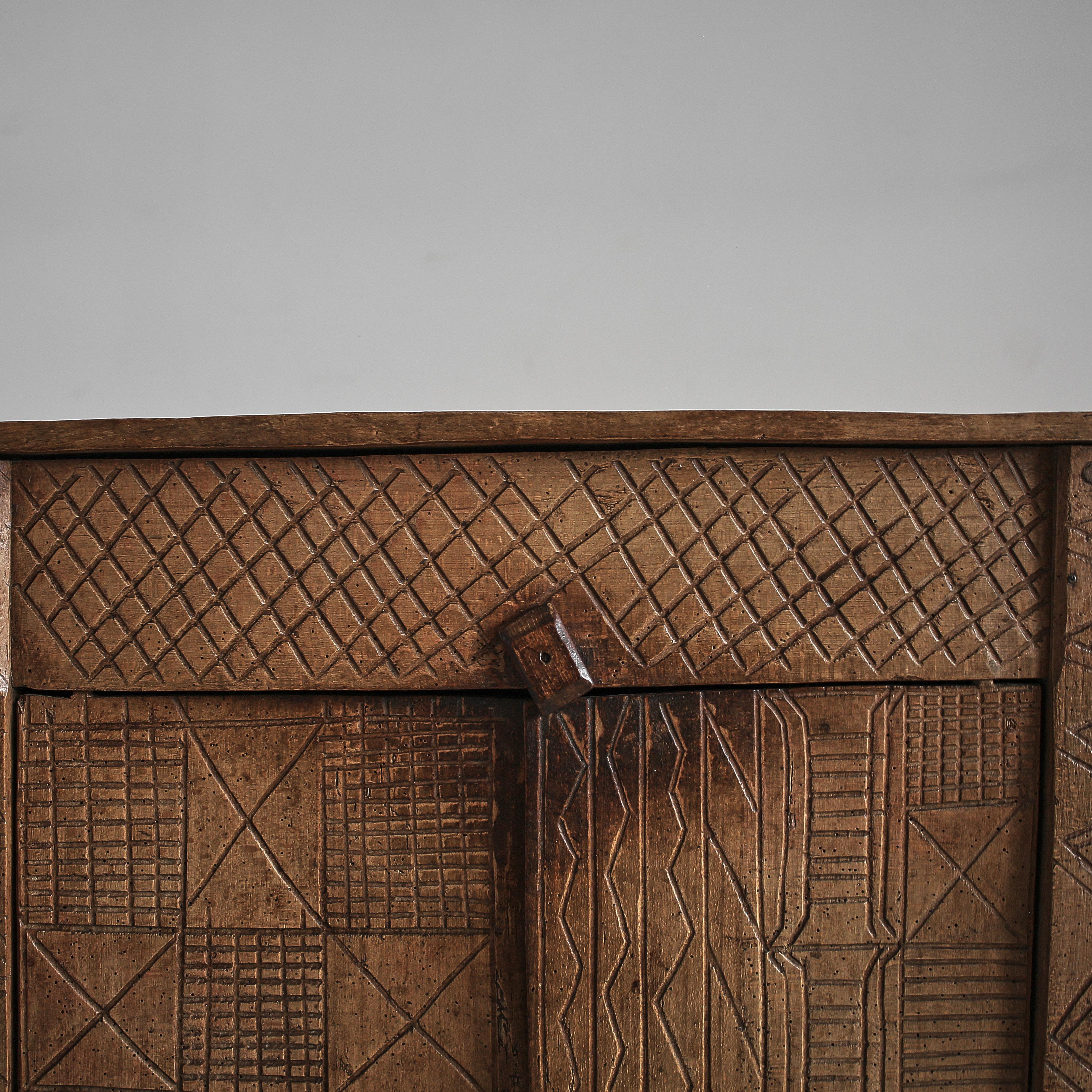Beech Primitive Transylvanian Wabi Sabi Mountain Cupboard