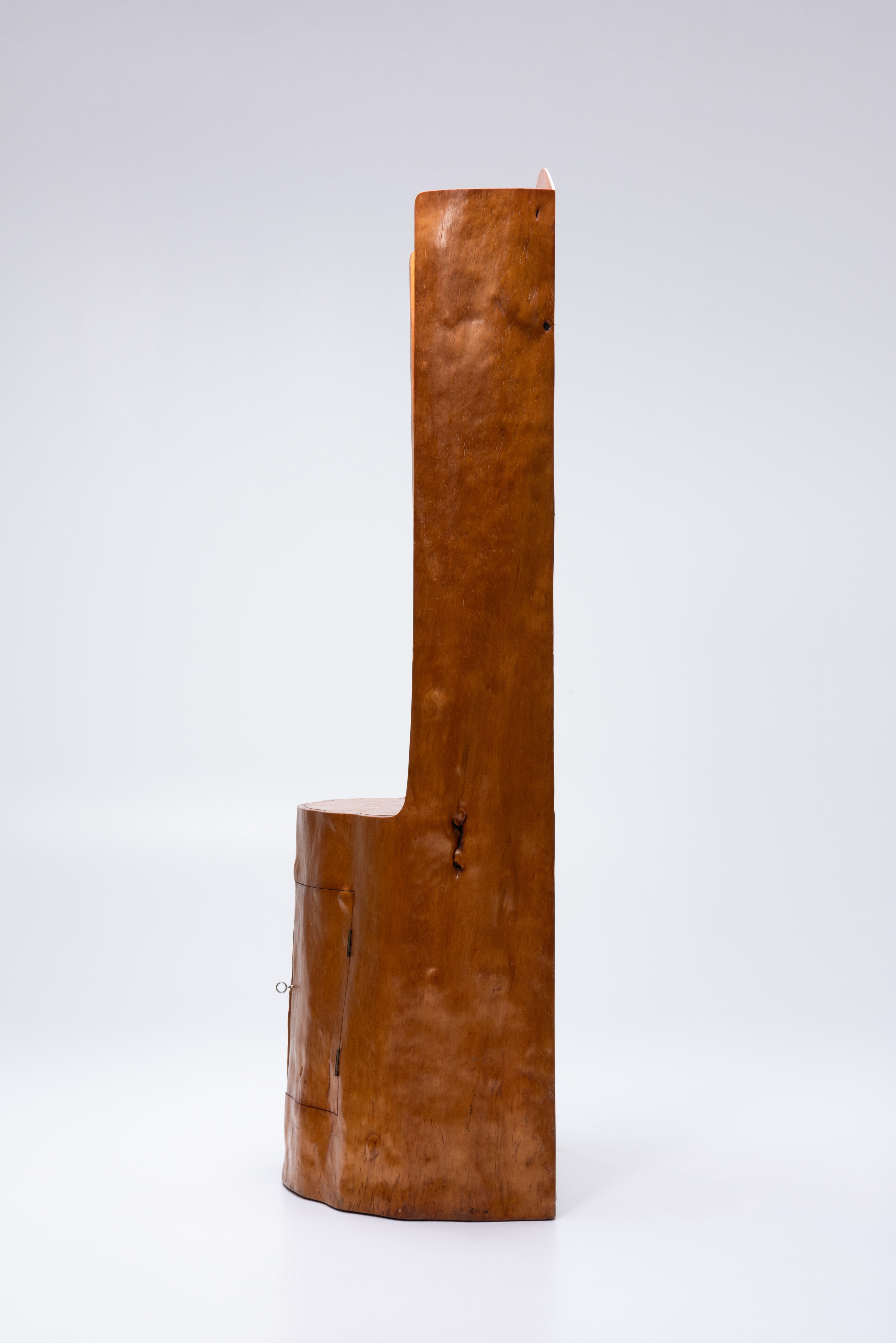Primitive Tree Trunk Cabinet / Bar 3