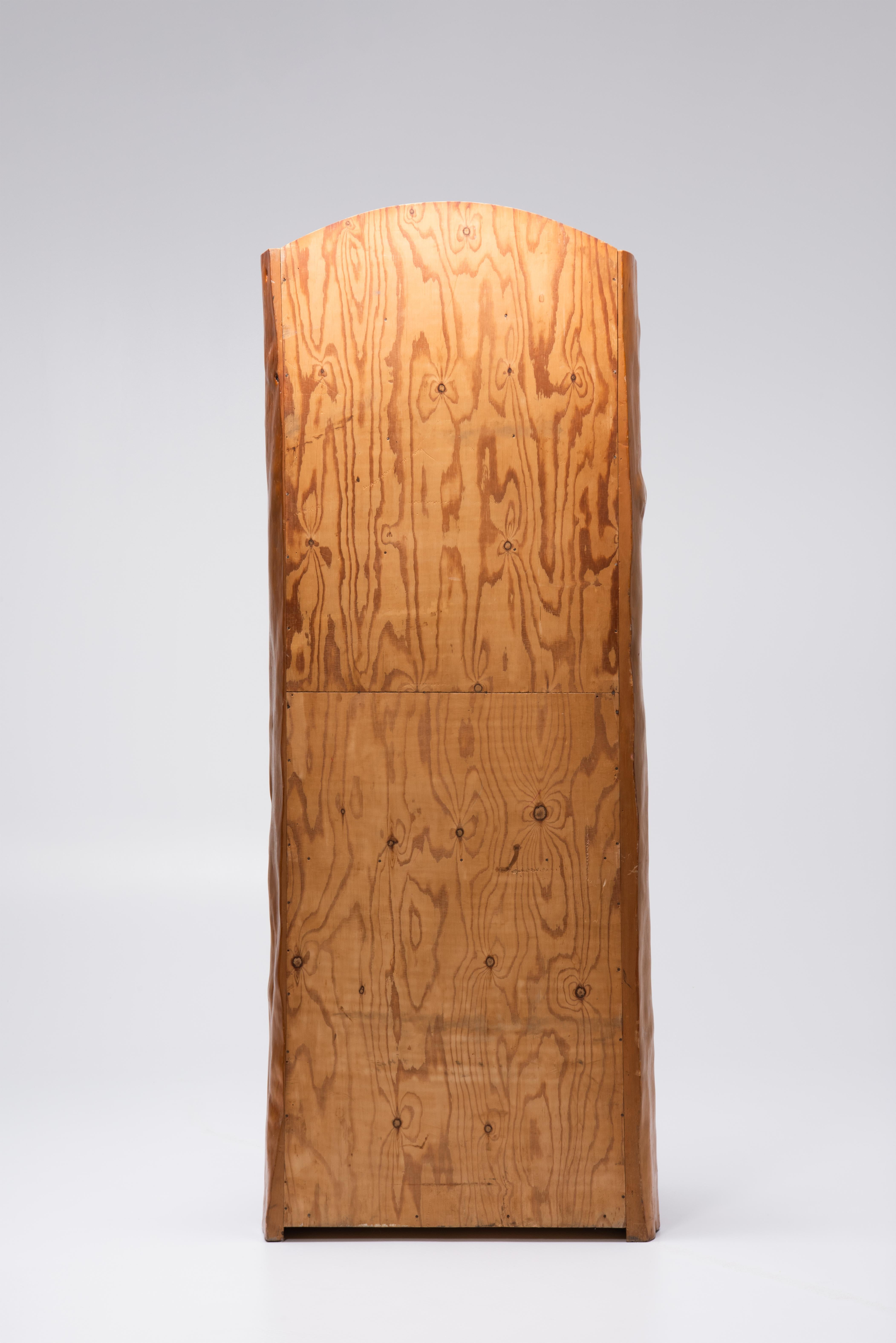 Primitive Tree Trunk Cabinet / Bar 4