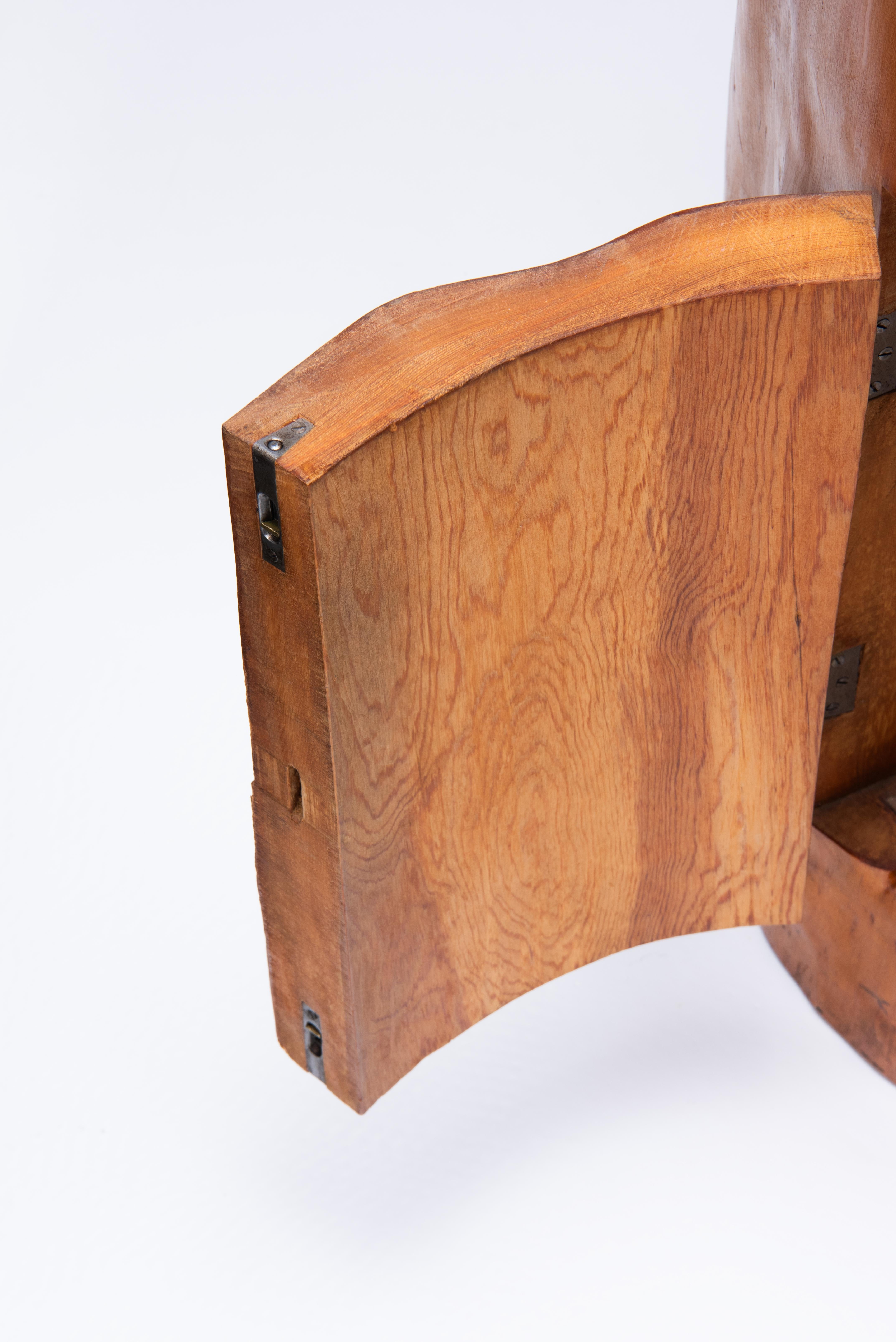 Primitive Tree Trunk Cabinet / Bar 1