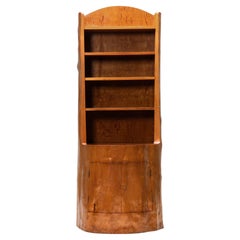 Primitive Tree Trunk Cabinet / Bar