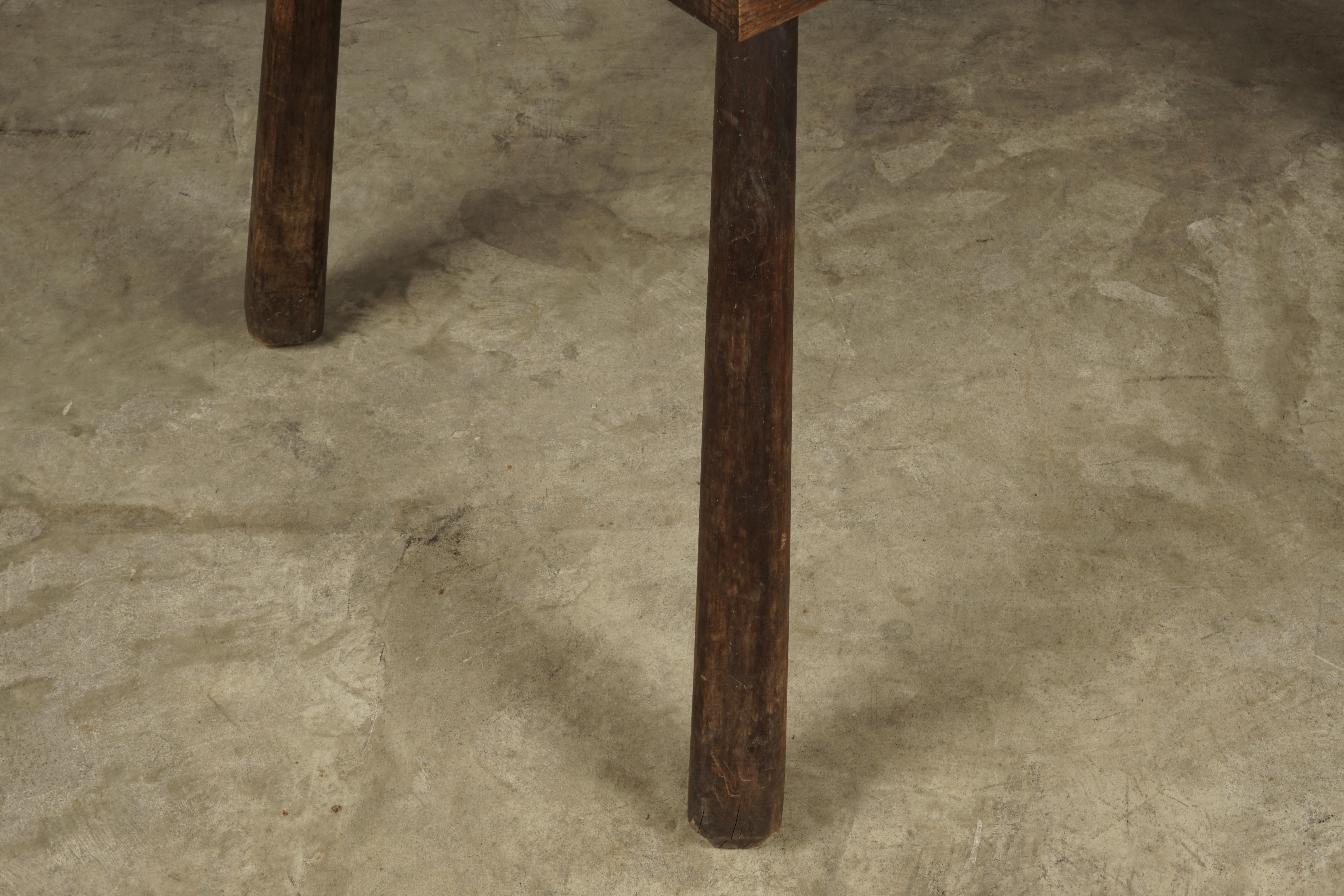 European Primitive Vintage Console Table from France, 1960s