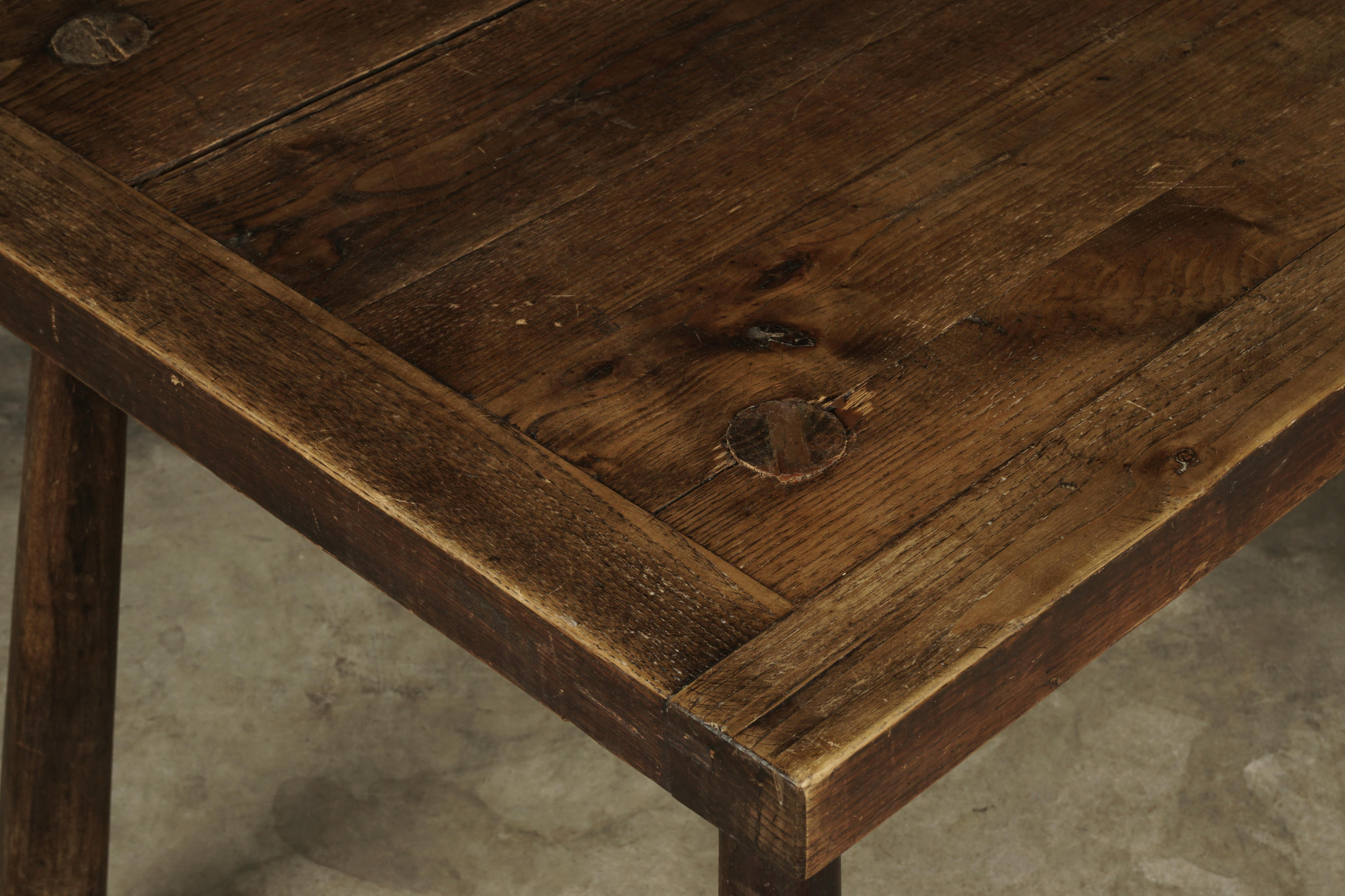 Mid-20th Century Primitive Vintage Console Table from France, 1960s