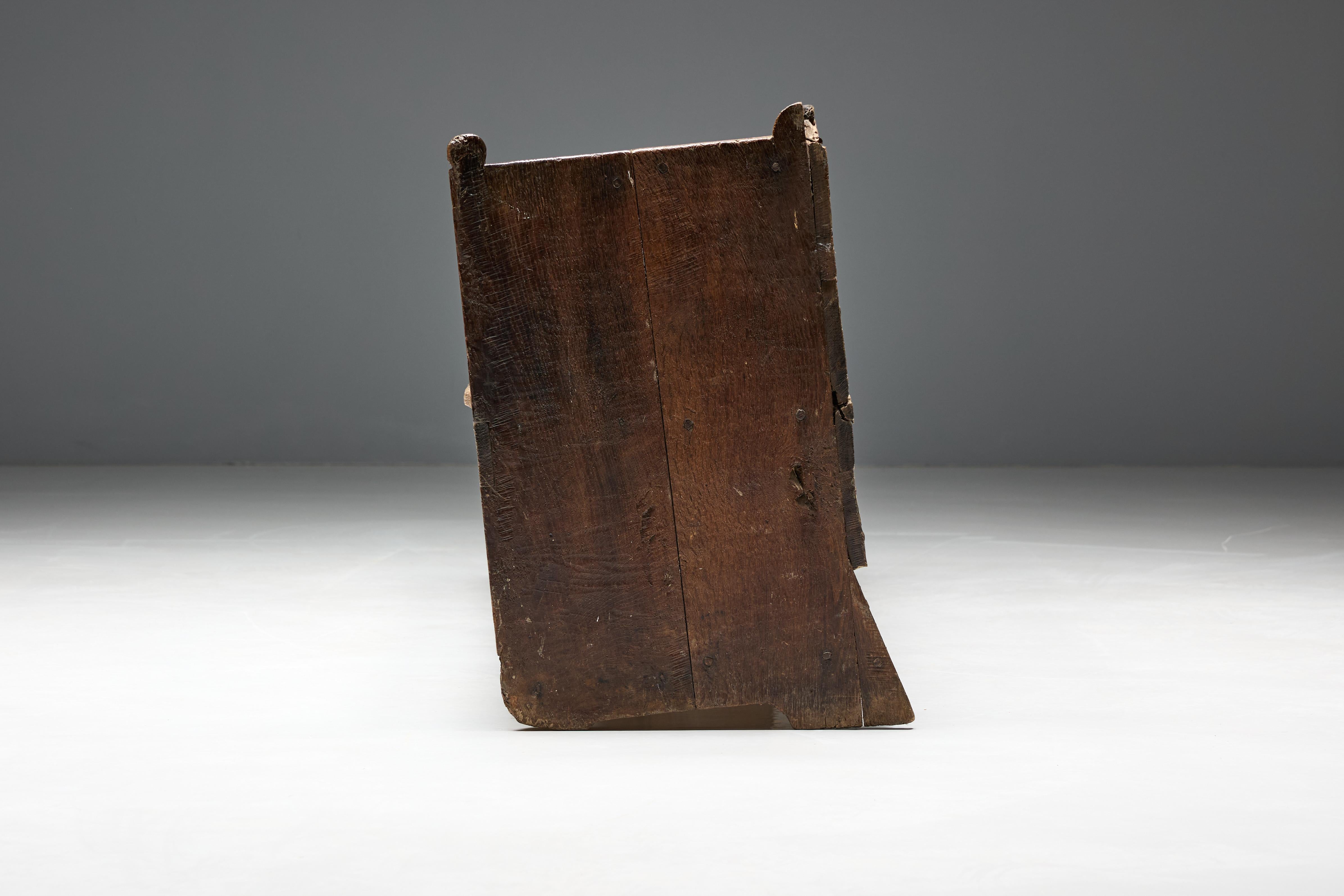 Banc rustique Wabi Sabi, France, 19ème siècle en vente 6