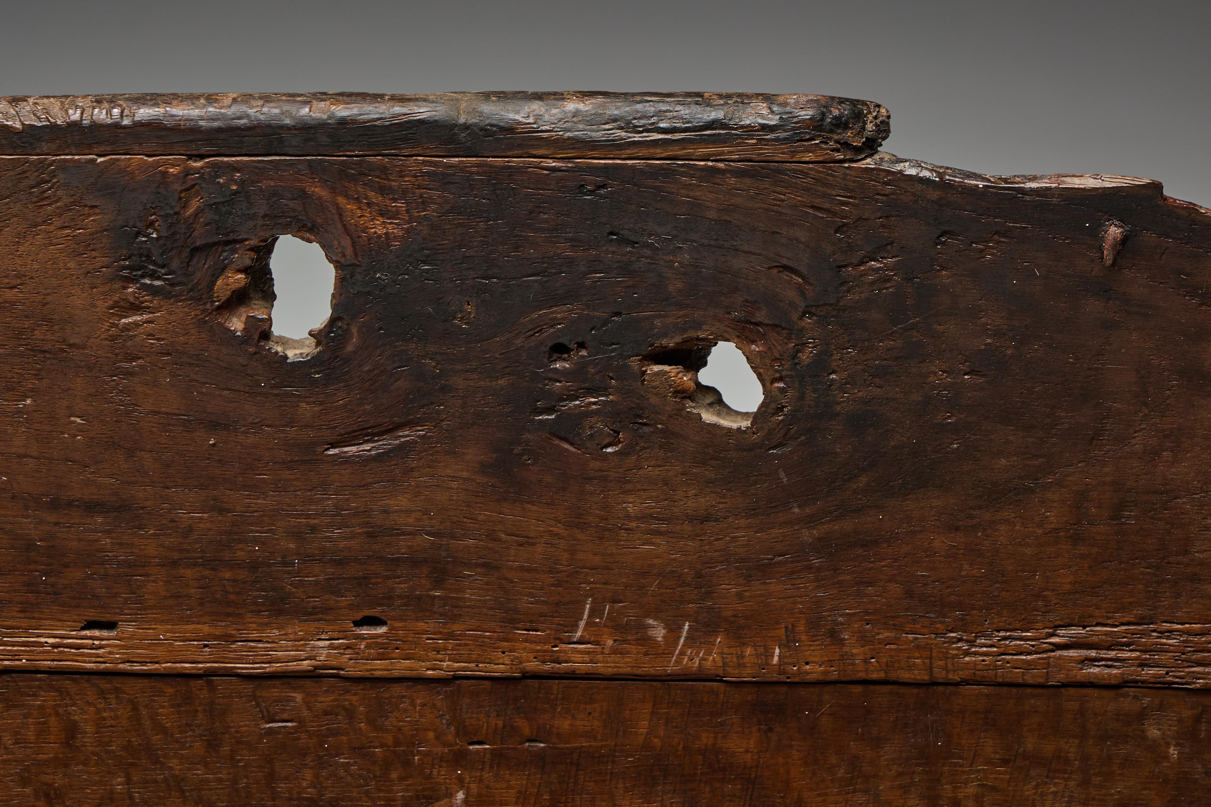Banc rustique Wabi Sabi, France, 19ème siècle en vente 1