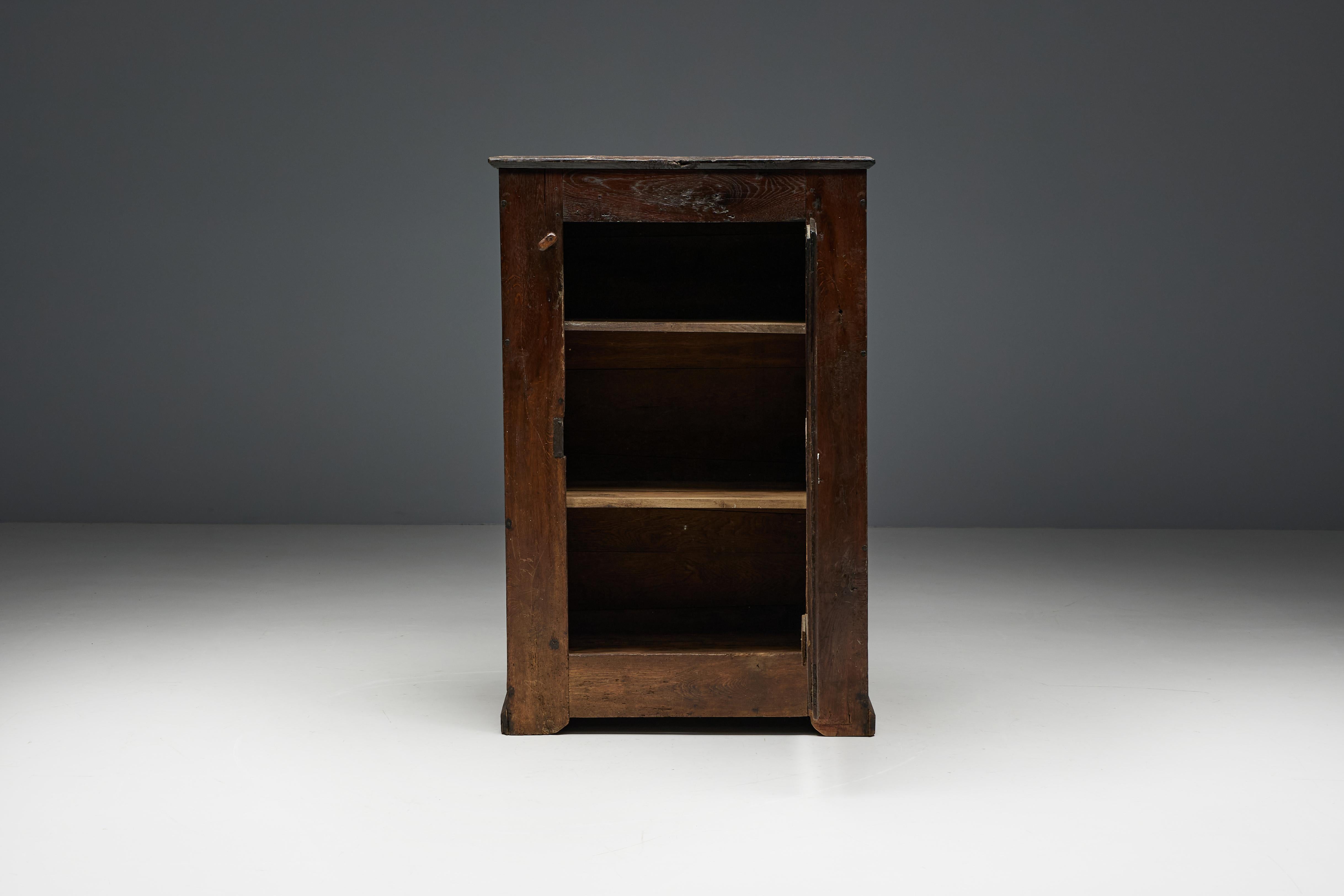 Gabinetto primitivo Wabi Sabi, Francia, XIX secolo in vendita 6
