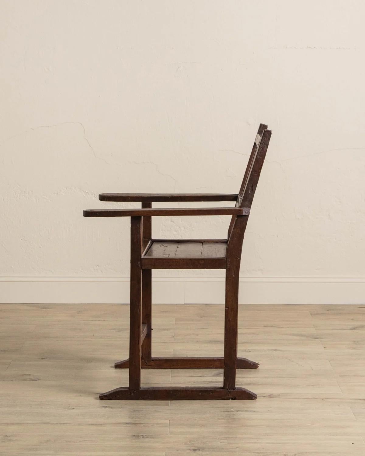 Primitif Paire de chaises d'appoint primitives Wabi Sabi en vente