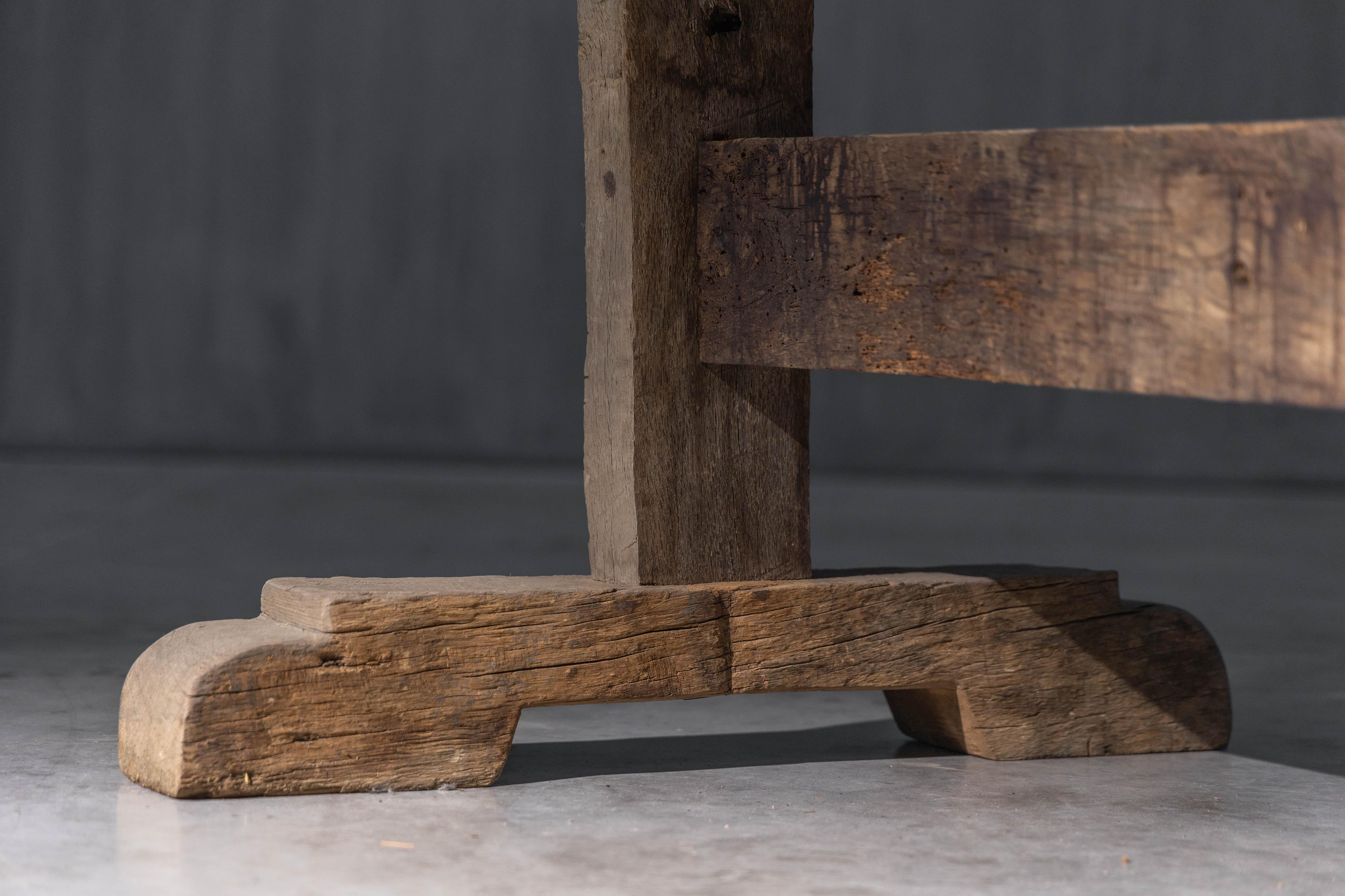 Table primitive Wabi Sabi, France, XIXe siècle en vente 2
