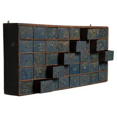 Primitive Wall Cabinet, England 1820