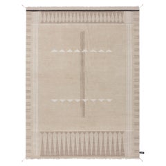 Primitive Weave 1 in Light Undyed, Handmade rug by Chiara Andreatti for cc-tapis
