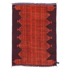 Primitive Weave 4 in Rust Finish, cc-tapis Handmade rug by Chiara Andreatti