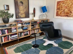 Primitive Weave C Blue/Green #1182 rug Designed by Chiara Andreatti for cc-tapis