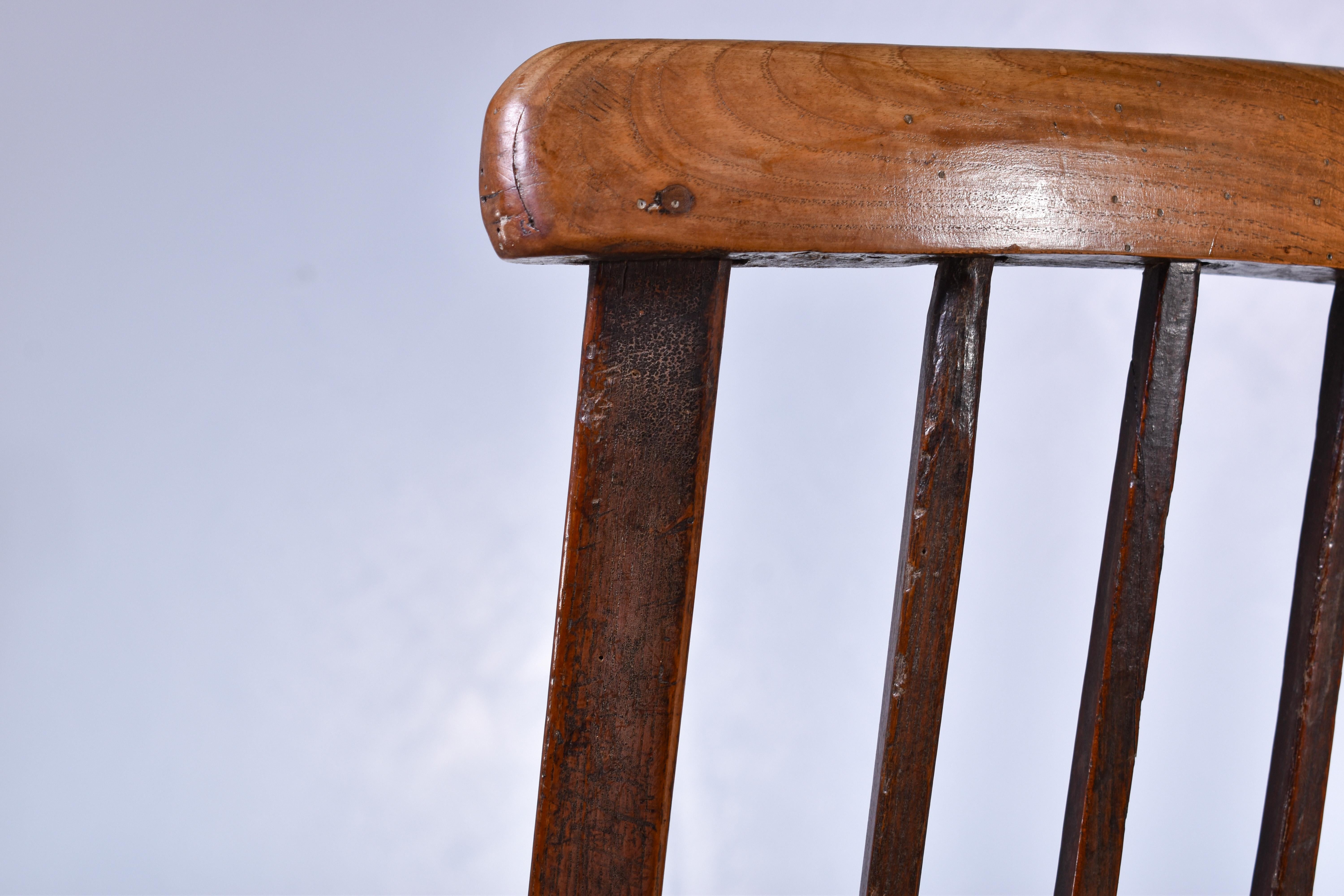 Primitive Windsor Armchair For Sale 7