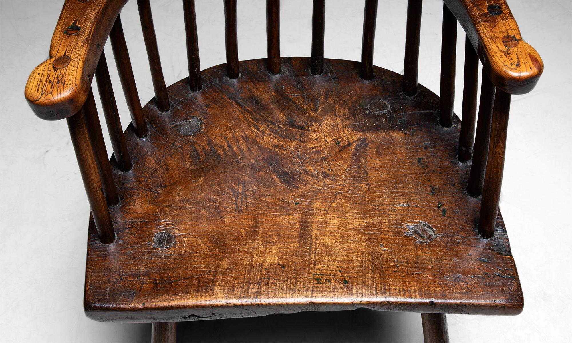 Primitive Windsor Chair, England, circa 1780 1
