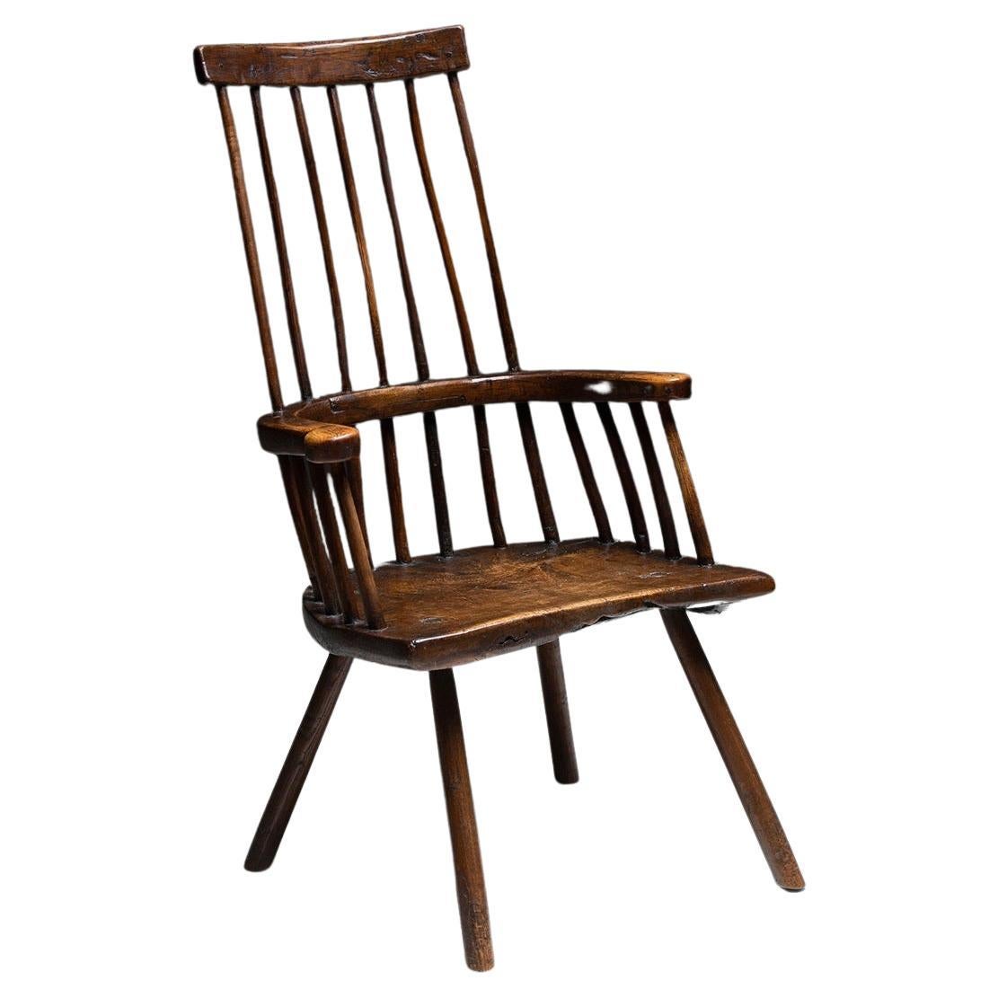 Primitive Windsor Chair, England, circa 1780