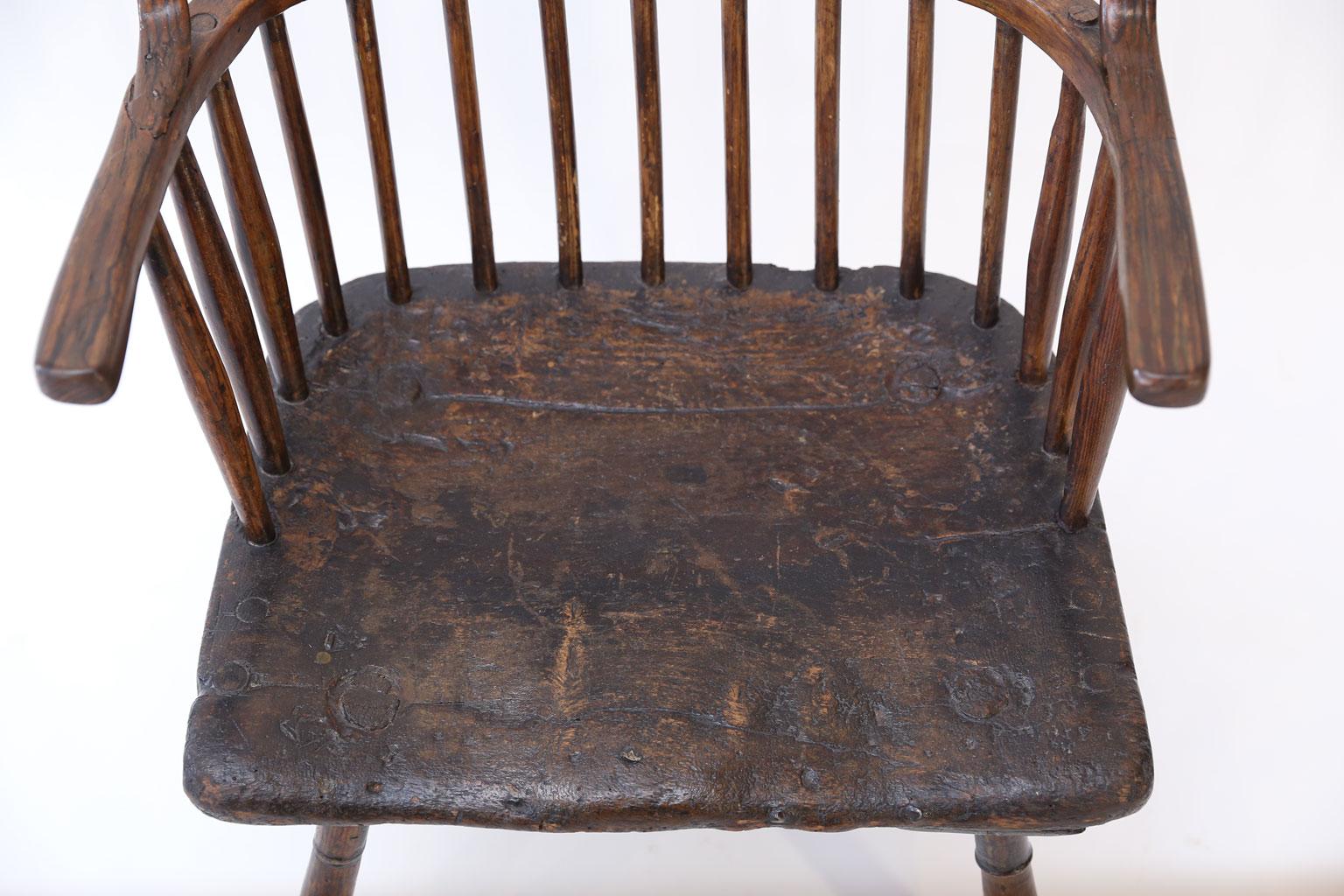 Primitive Windsor Chair 4