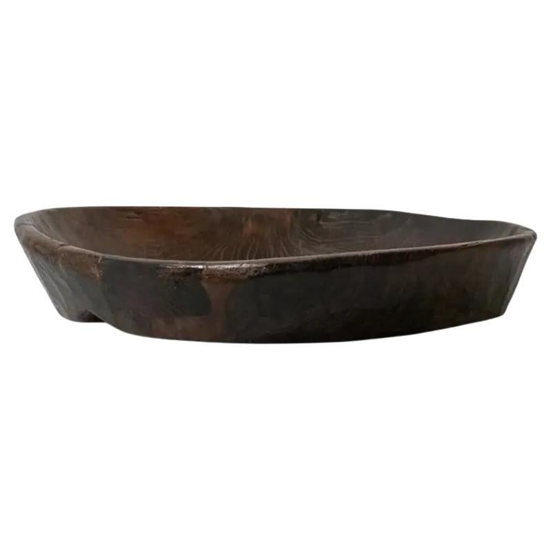 Primitive Wood Bowl For Sale