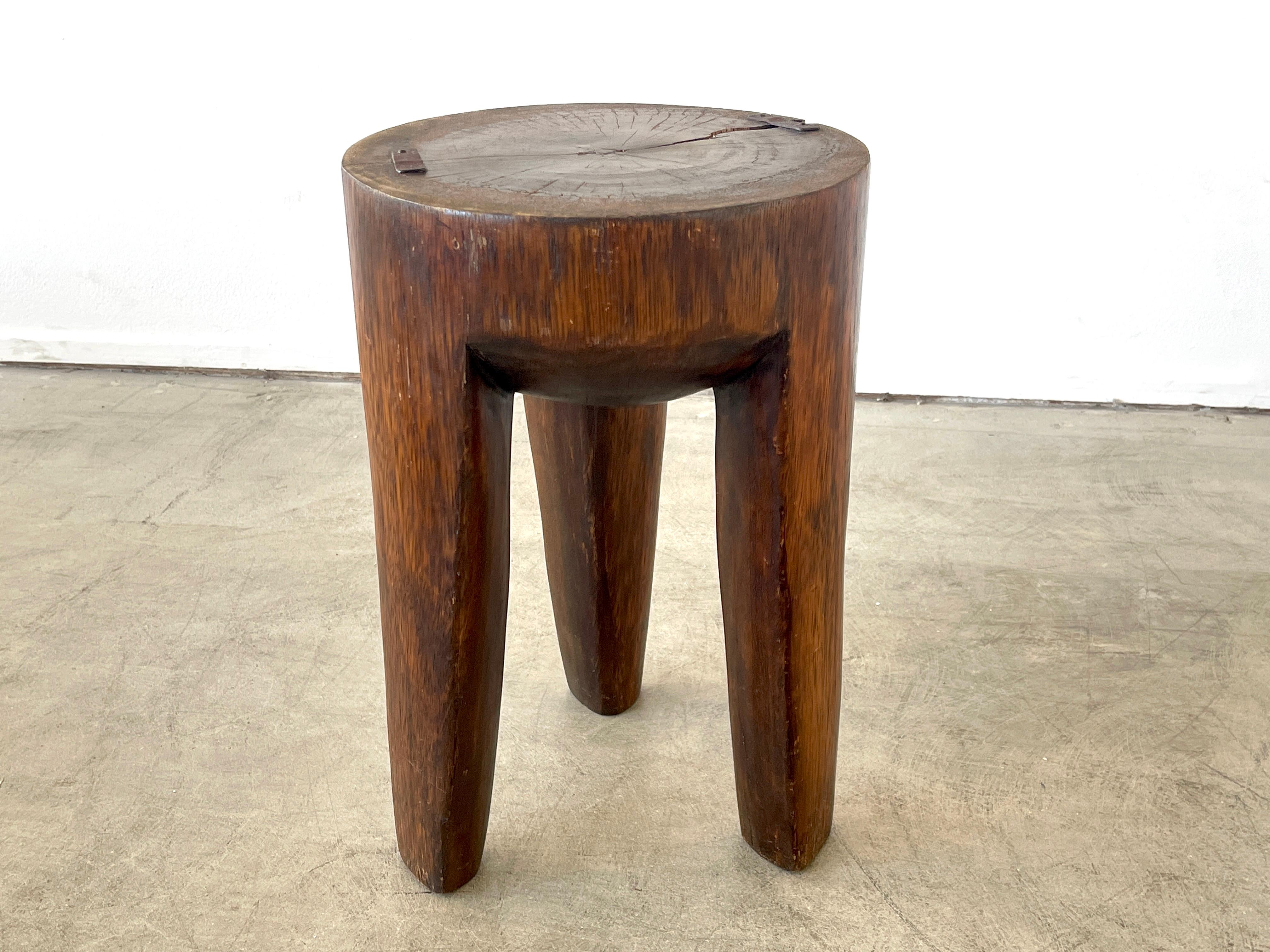 Primitive Wood Stool 2