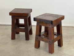 Primitive Wood Stools