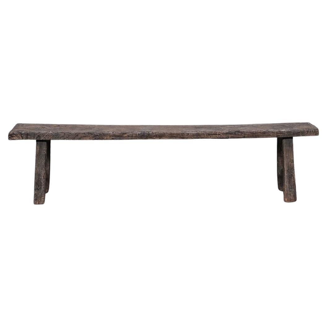 Panchina Belgio primitiva in legno (n. 2)