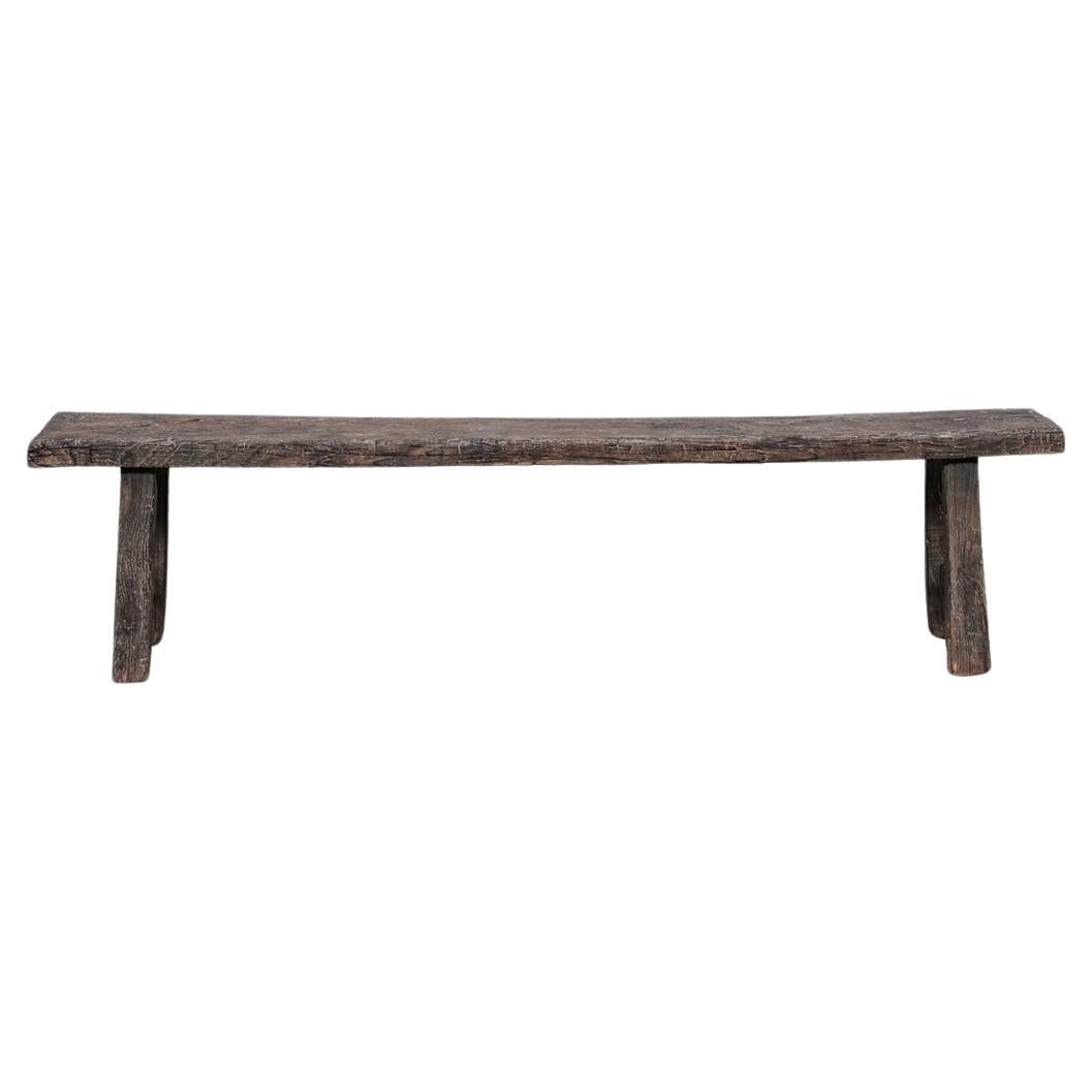 Primitive Wooden Belgium Bench (No.2)