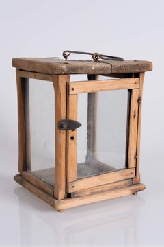 Primitive Wooden Lantern, Switzerland, circa 1800