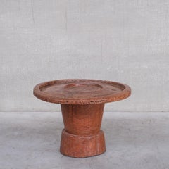 Table basse primitive en bois du milieu du siècle dernier