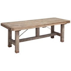 Antique Primitive Work Table, France, circa 1900