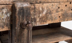 Primitive Workbench, England, 19th Century