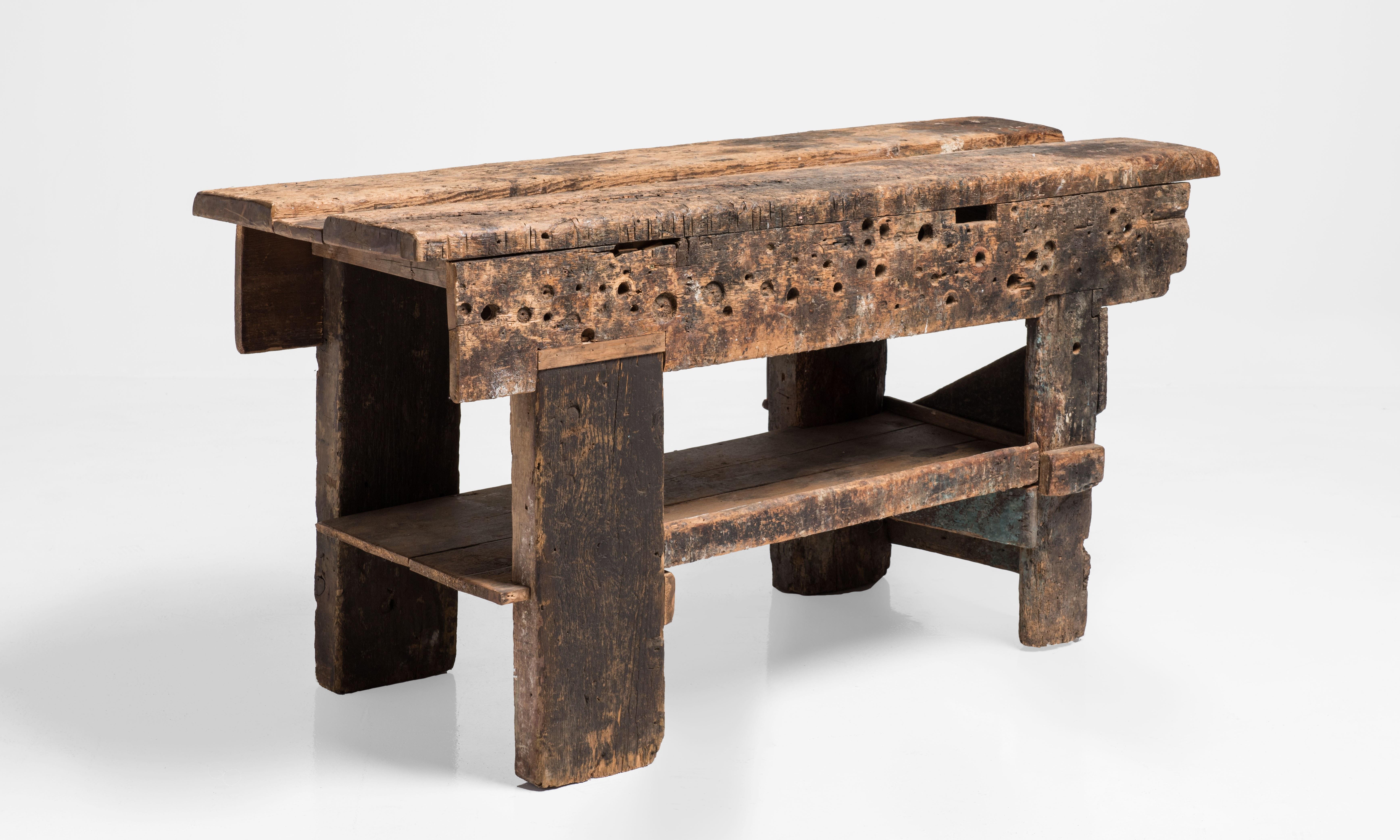 Primitive Workbench England 19th Century At 1stDibs Primitive Workbench England 19th Century At 1stDibs